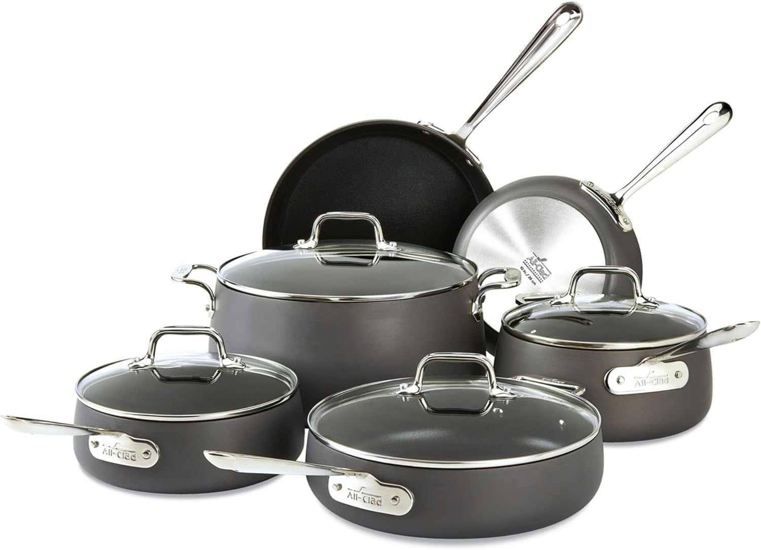 All-Clad HA1 Hard Anodized Nonstick Cookware Set