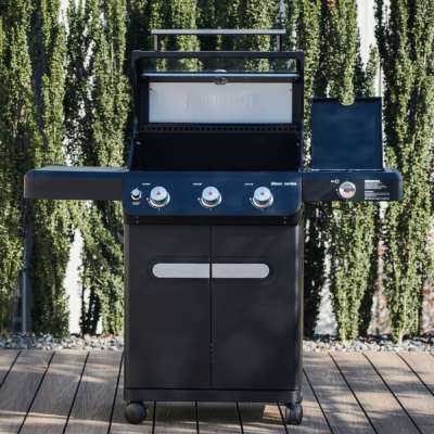 Black Propane Gas Grill