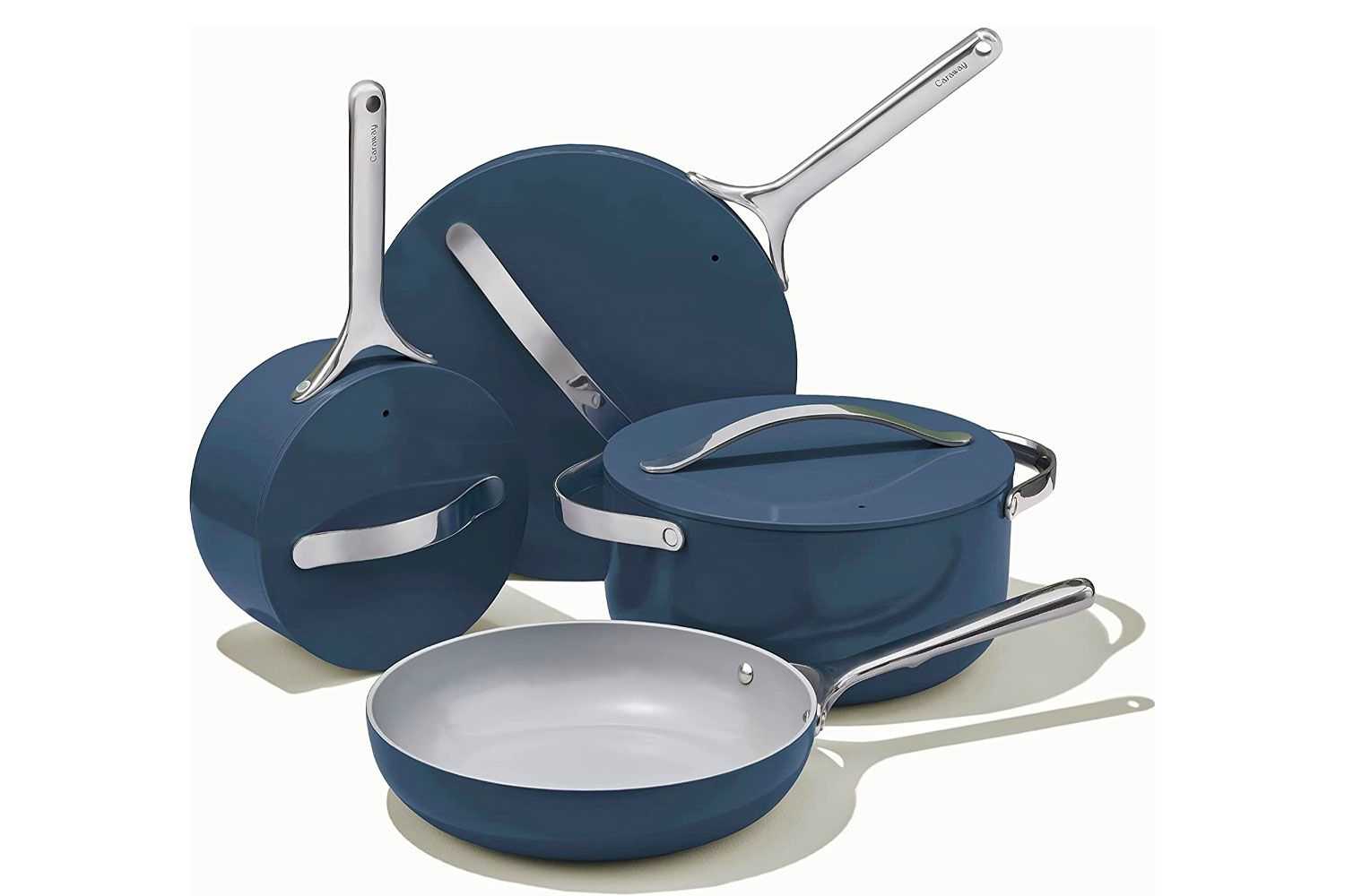 Plain aluminum with ceramic nonstick coating